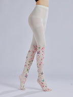 Birde and Bridesmaids Wedding Tights with high elasticity and compression,shaping fit and ideal for weddings, parties, ethnic outfits, and street fashion