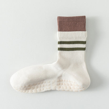 Pilates Professional Sports Socks with non-slip grips