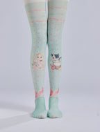 Kitty Lolita Women Tights with high elasticity and shaping fit, suitable for events, cosplay, street style, and gifting girls at Christmas