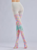 Colorful Dots Women Tights Women's Fancy Dress Costume Accessories, Perfect for Parties, Office, Street Fashion, and Daily Wear