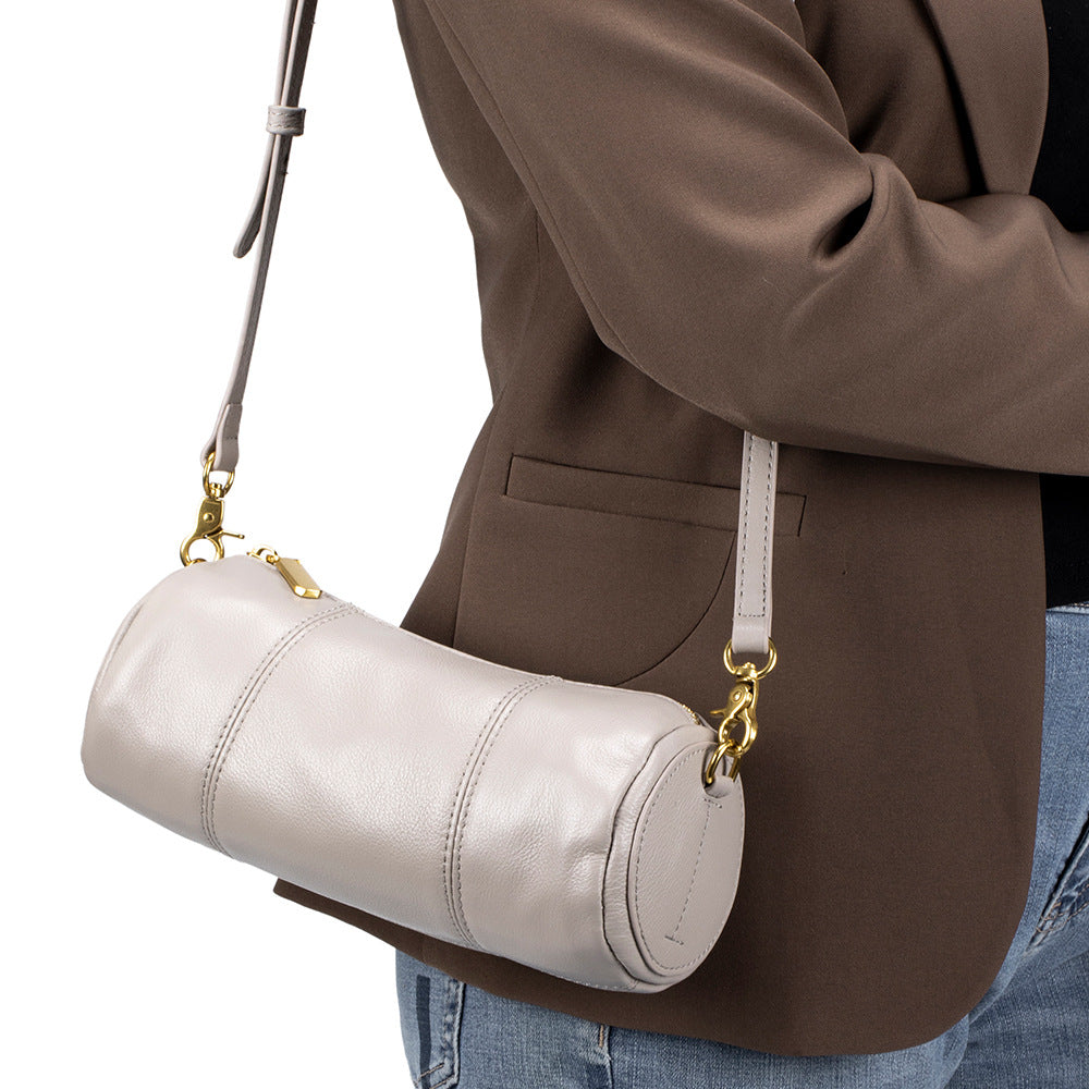 Cylinder Underarm Women's Bag