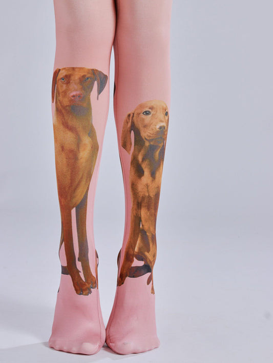 Dog Printed Women Tights-Grainvity