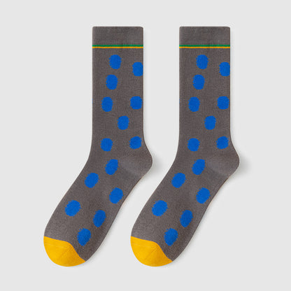 Polka Dots Socks women cotton outdoor