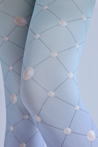 Lolita Stockings Pearl Mesh Tights-Grainvity