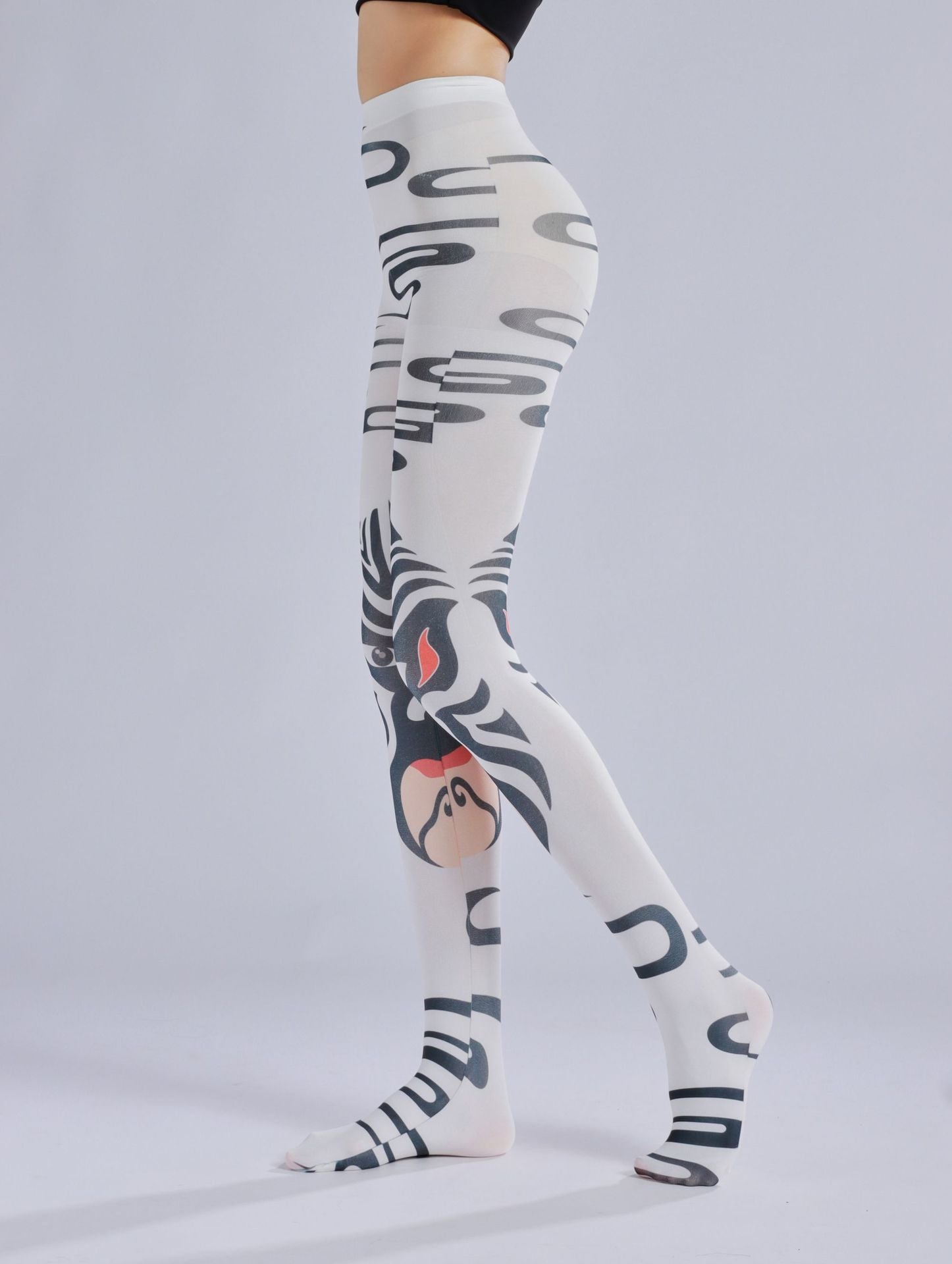 Chinese Peking Opera Face Tights-Grainvity