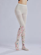 Birde and Bridesmaids Wedding Tights with high elasticity and compression,shaping fit and ideal for weddings, parties, ethnic outfits, and street fashion