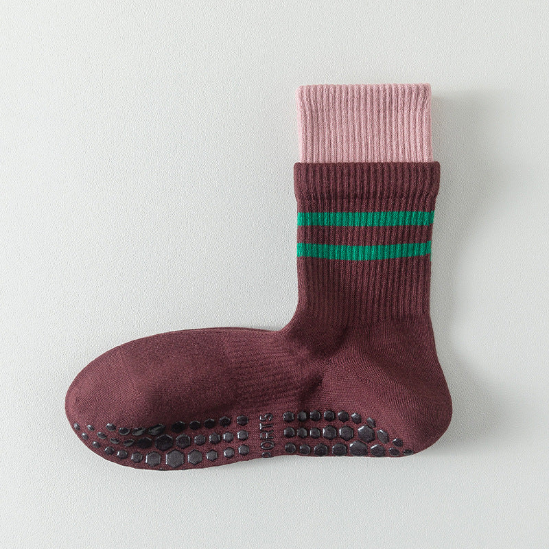 Pilates Professional Sports Socks with non-slip grips