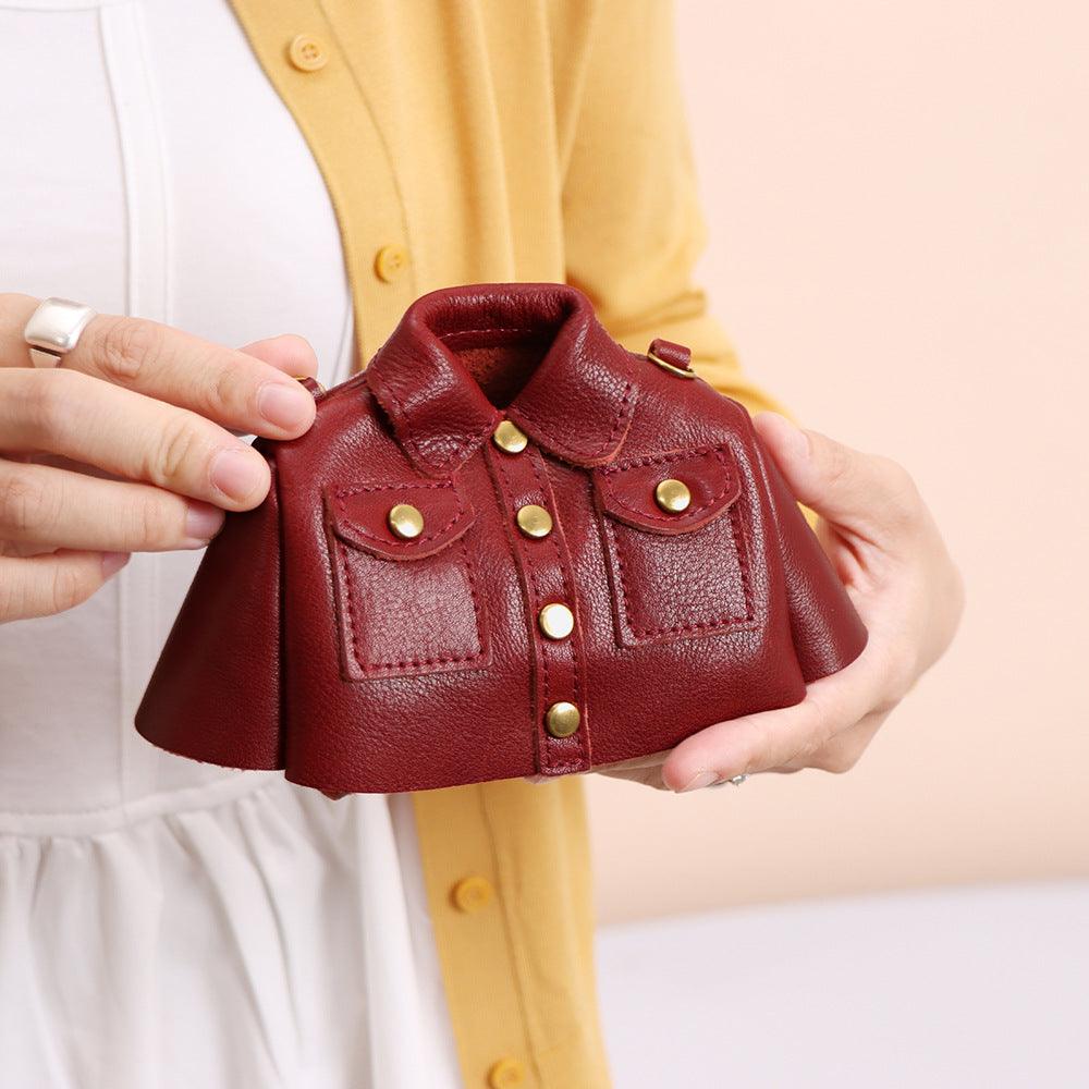 Mini clothes chain shoulder bag
