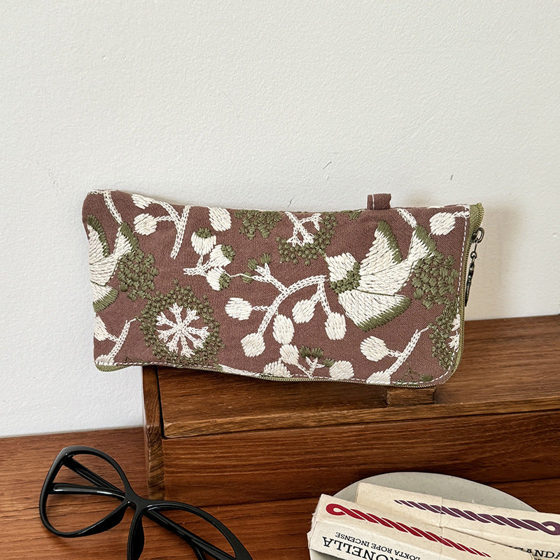 Embroidered Glass Case