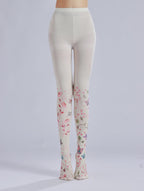 Birde and Bridesmaids Wedding Tights with high elasticity and compression,shaping fit and ideal for weddings, parties, ethnic outfits, and street fashion