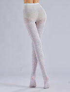 Mermaid Tights Pink Fish Scale Pattern Women's Fancy Dress Costume Accessories, Perfect for Parties, Office, Street Fashion, and Daily Wear