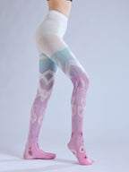 Lolita Bow Tie Tights with high elasticity and shaping fit, suitable for events, cosplay, street style, and gifting girls at Christmas