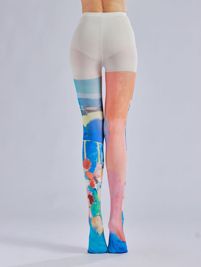 Colorful Painting Women Stockings-Grainvity