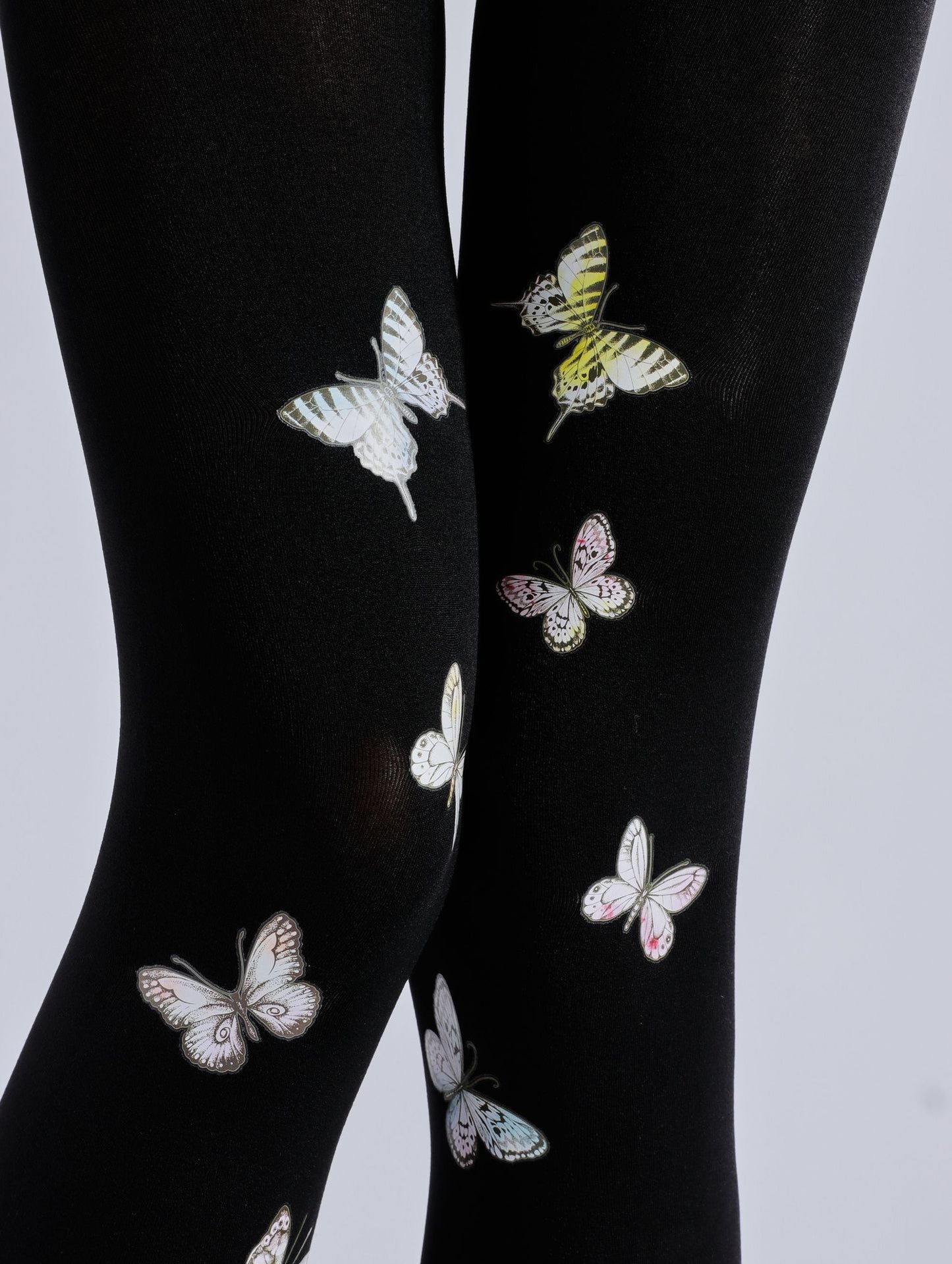 Butterfly Black Tights-Grainvity