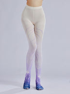 Purple Grident Tights Lolita Women's Fancy Dress Costume Accessories, Perfect for Parties, Office, Street Fashion, and Daily Wear