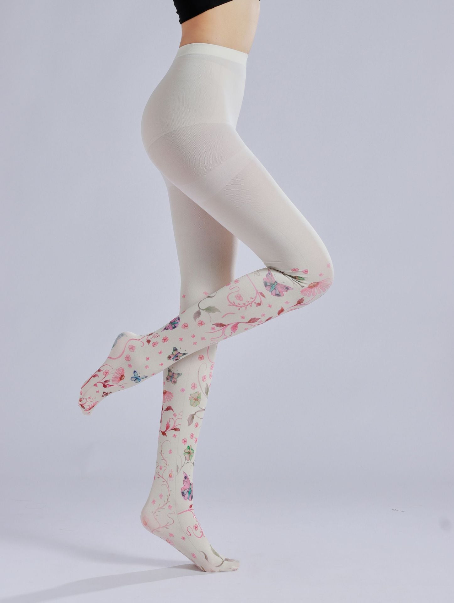 Birde and Bridesmaids Wedding Tights with high elasticity and compression,shaping fit and ideal for weddings, parties, ethnic outfits, and street fashion