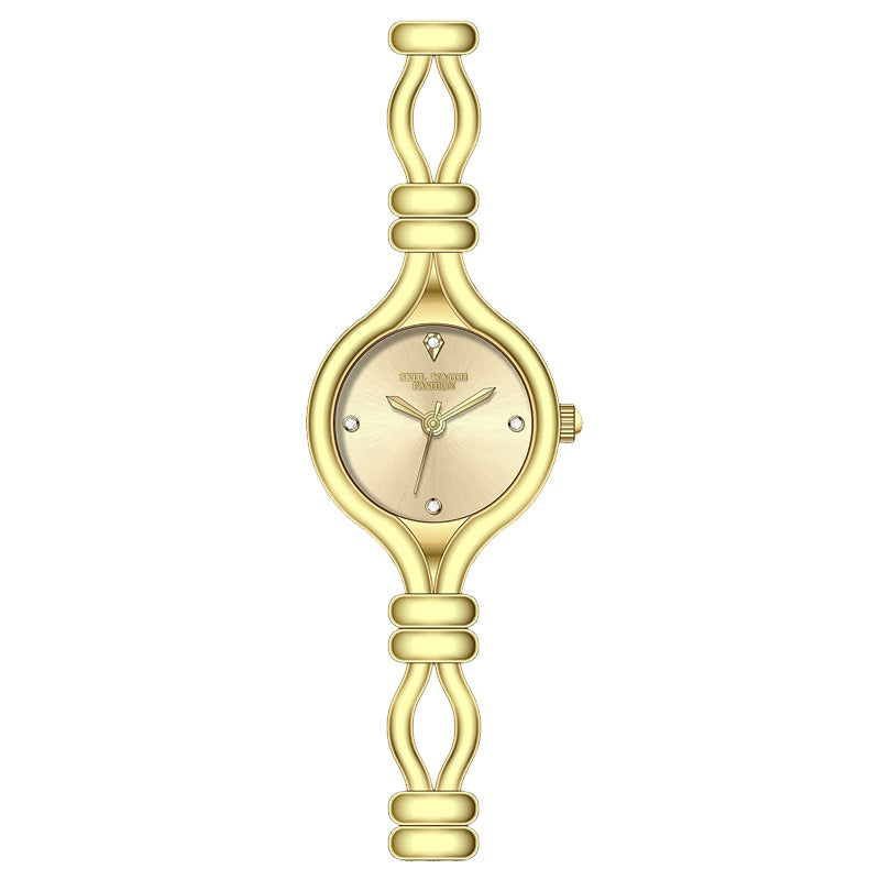 Pastel Mosaic Mother of Pearl Gold Women's Watch