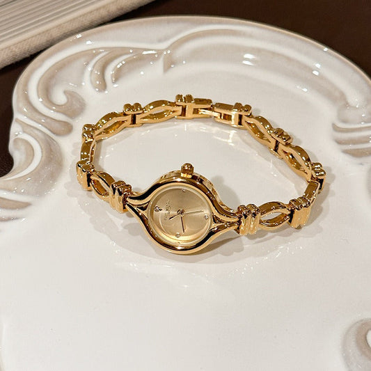 Pastel Mosaic Mother of Pearl Gold Women's Watch