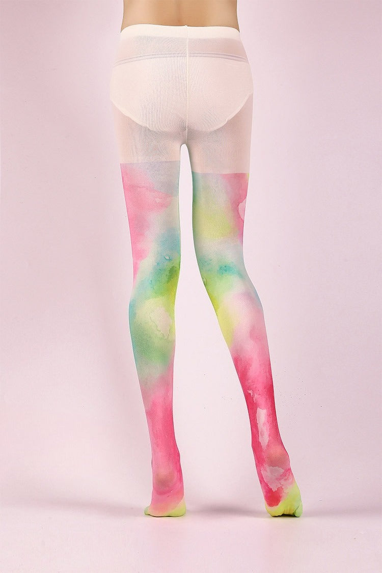 Rainbow Women Tights