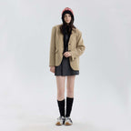 Red Women Fair Isle Hat For winter
