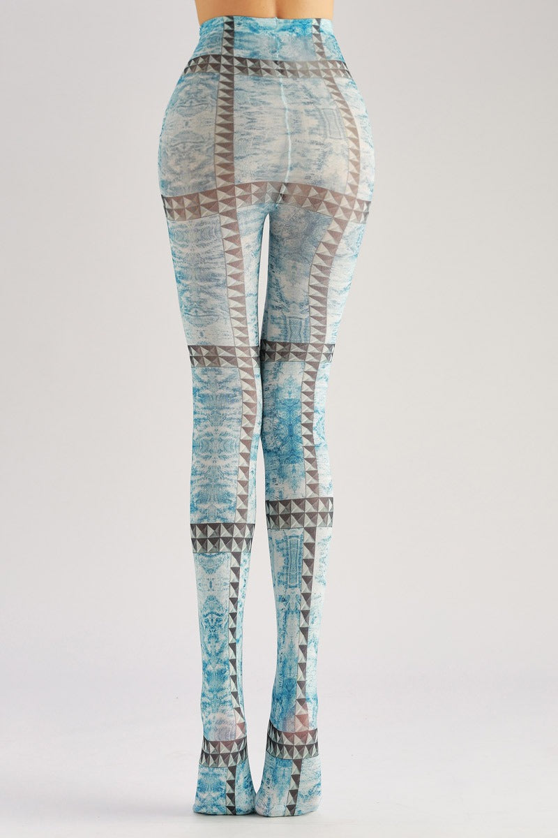 Rivet Pattern Fashion Women Tights Women's Fancy Dress Costume Accessories, Perfect for Parties, Office, Street Fashion, and Daily Wear