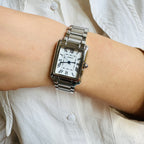 Silver Watch for Women Tank