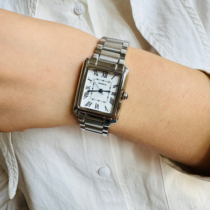 Silver Watch for Women Tank