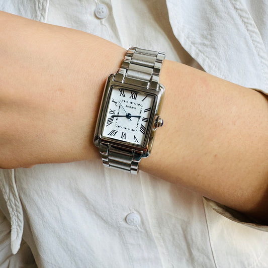 Silver Watch for Women Tank