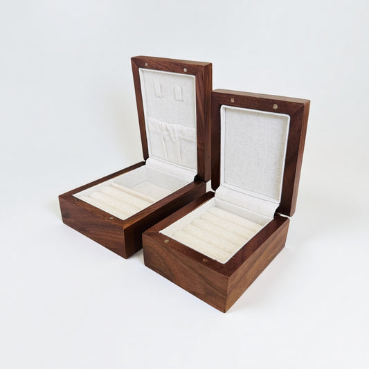Travel Wood Jewelry Box