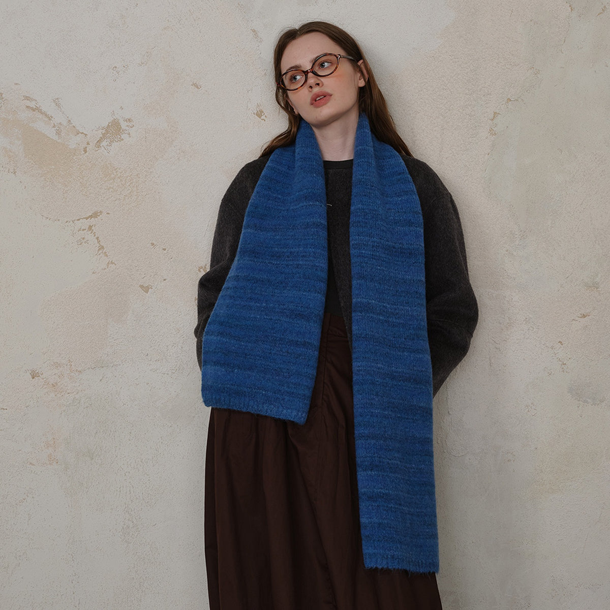 Vintage Style Women Wool Scarf-Grainvity