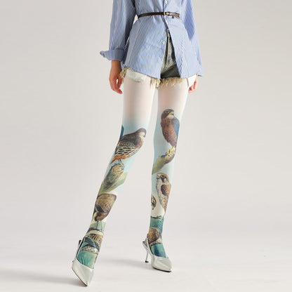 Tattoo Tights with high elasticity and compression,shaping fit and ideal for weddings, parties, ethnic outfits, and street fashion