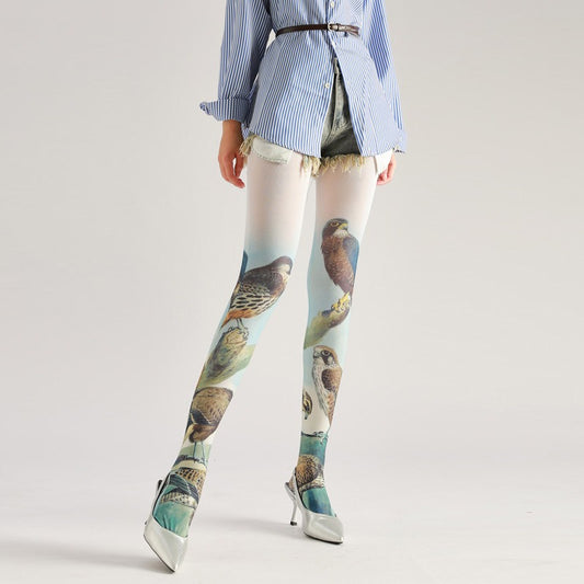 Tattoo Tights with high elasticity and compression,shaping fit and ideal for weddings, parties, ethnic outfits, and street fashion