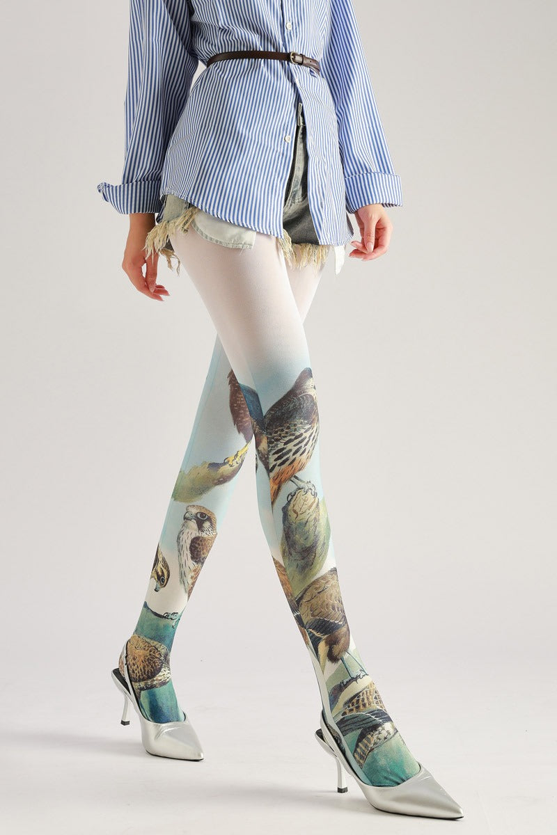 Tattoo Tights with high elasticity and compression,shaping fit and ideal for weddings, parties, ethnic outfits, and street fashion