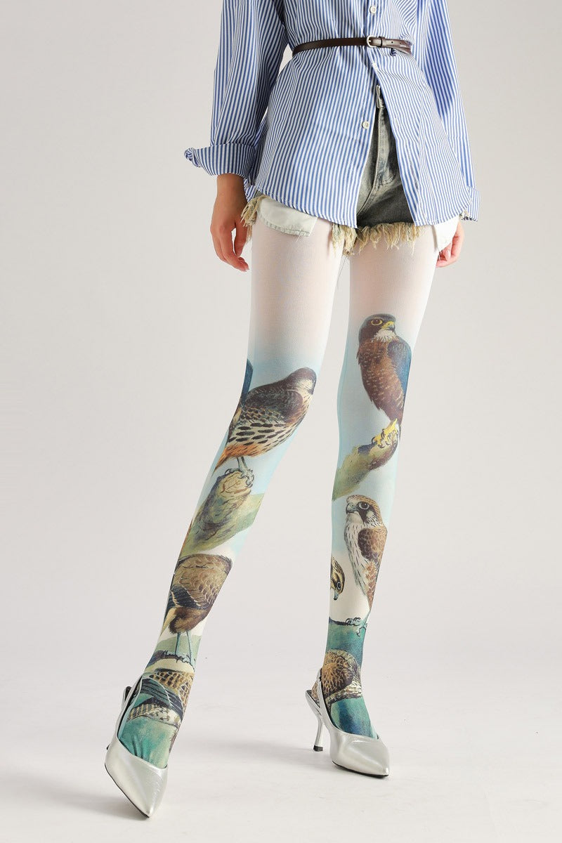 Tattoo Tights with high elasticity and compression,shaping fit and ideal for weddings, parties, ethnic outfits, and street fashion