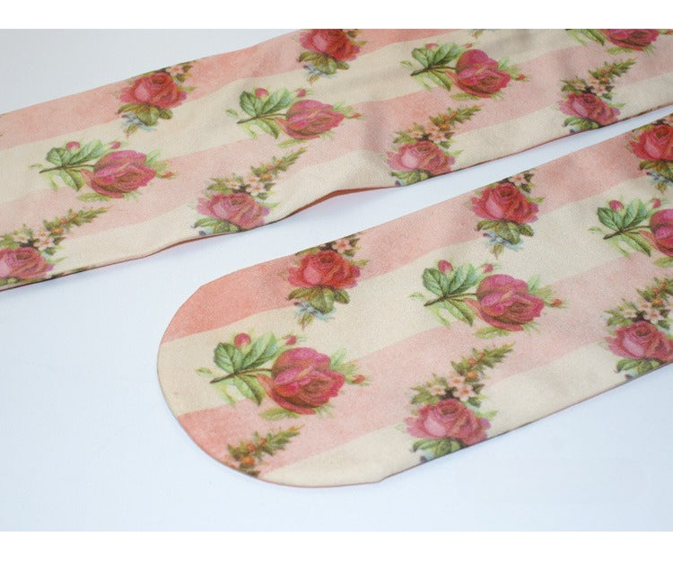 Rose Manor Tights