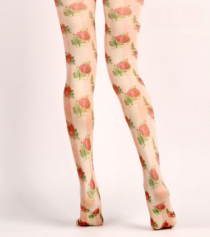 Rose Manor Tights with high elasticity and compression,shaping fit and ideal for weddings, parties, ethnic outfits, and street fashion