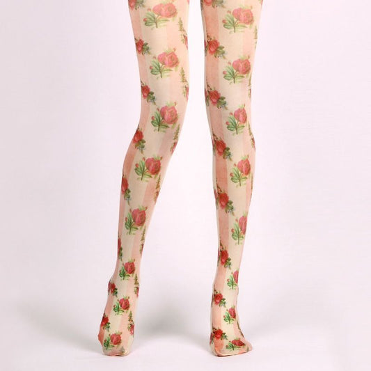 Rose Manor Tights with high elasticity and compression,shaping fit and ideal for weddings, parties, ethnic outfits, and street fashion