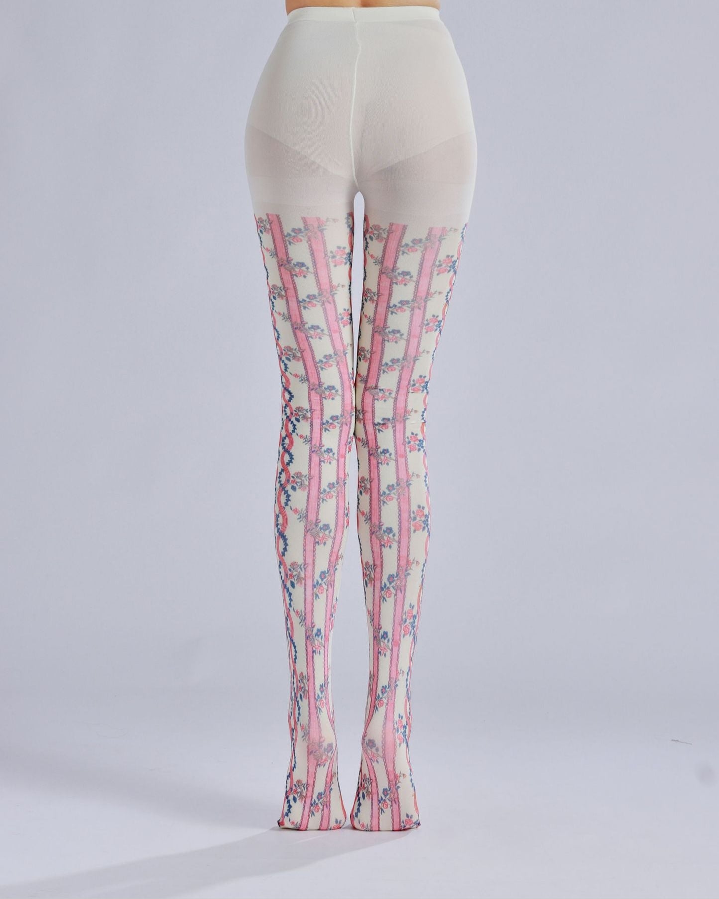 William Morris  Patterned Tights-Grainvity