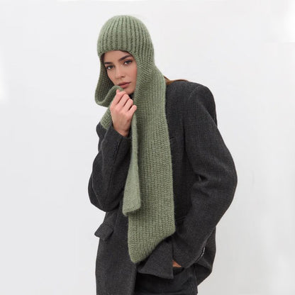Women Scarf Hat All-in-One-Grainvity