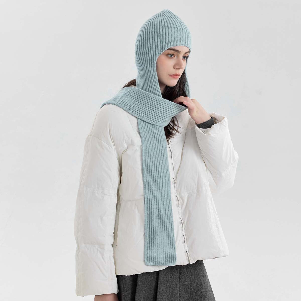 Women Scarf Hat All-in-One-Grainvity