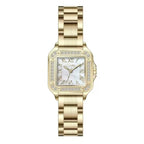 Women Square Watch Diamond and Mother of Peal Face