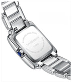 Women Quartz Tank Watch Stainless Steel