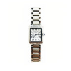 Women Silver Tank Watch