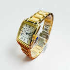Women Tank Gold Watch_