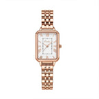 Women Tank rose gold watch