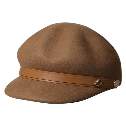 Women's Fedora Baker Boy Hat-Grainvity