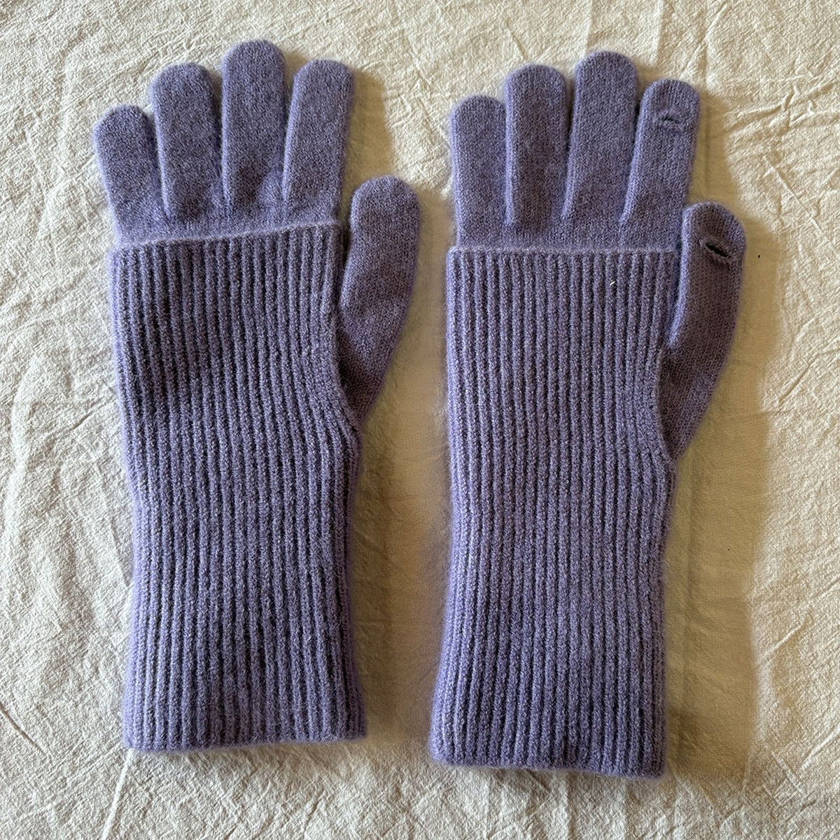 Women’s multicolor wool gloves-Grainvity