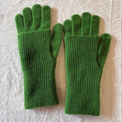 Women’s multicolor wool gloves-Grainvity