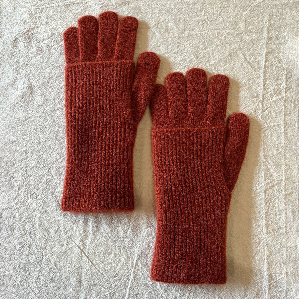 Women’s multicolor wool gloves-Grainvity