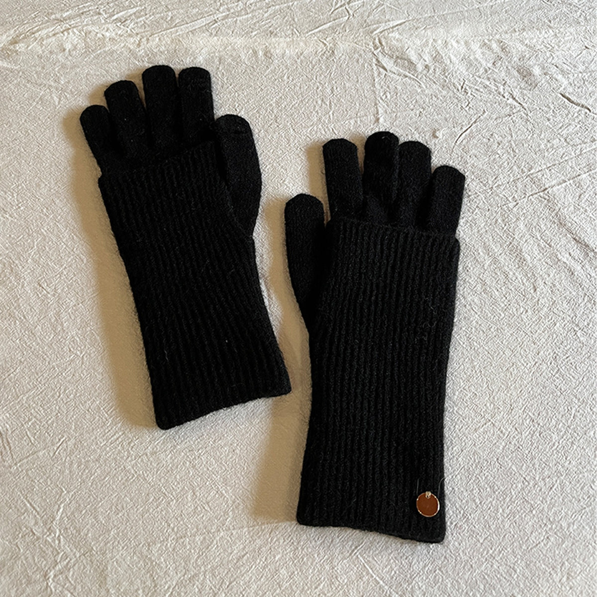 Women’s multicolor wool gloves-Grainvity